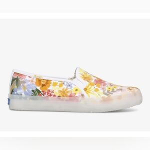 Keds X Rifle Paper Double Decker Slip On Sneaker, 9W, NIB